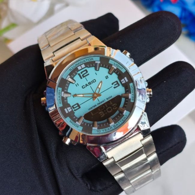 CASIO Men's Analog-Digital Combo Watch