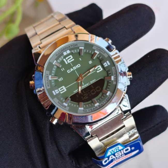 CASIO Men's Analog-Digital Combo Watch