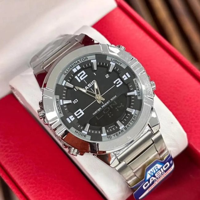 CASIO Men's Analog-Digital Combo Watch