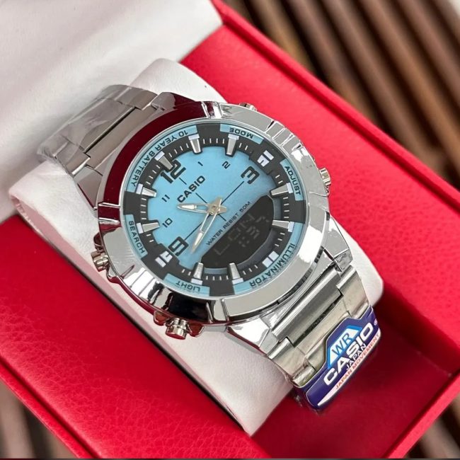 CASIO Men's Analog-Digital Combo Watch