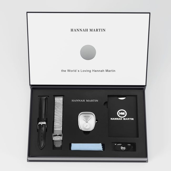 Hannah Martin Women's Watch Gift Set – Interchangeable Straps