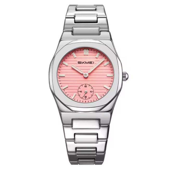 SKMEI Women's Rose Gold Octagonal Watch