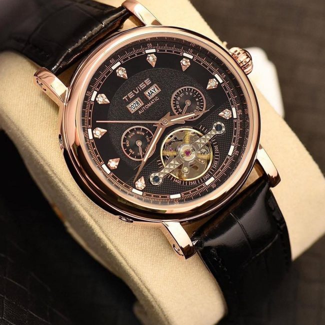 Tevise 867 Automatic Mechanical Watch: