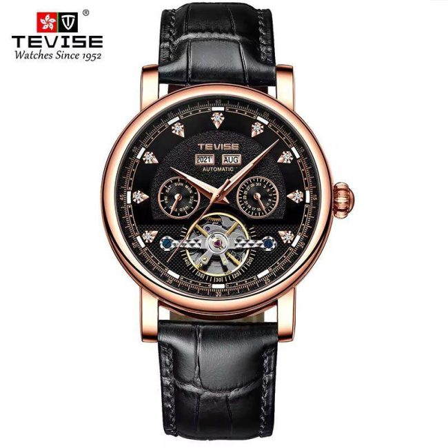 Tevise 867 Automatic Mechanical Watch: