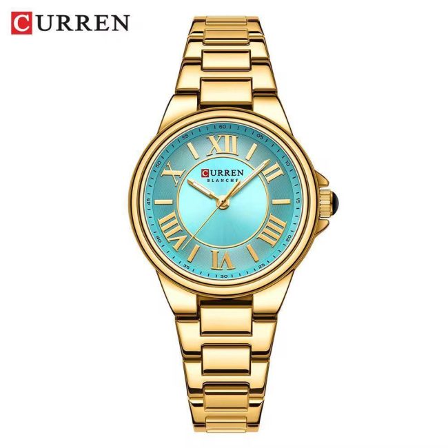 CURREN 9091 Women’s Minimalist Quartz Watch