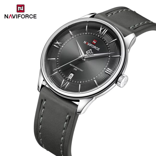 NAVIFORCE 9272 GENTS LEATHER WATCH
