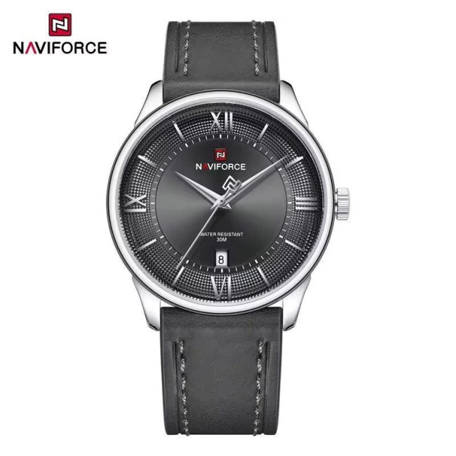 NAVIFORCE 9272 GENTS LEATHER WATCH