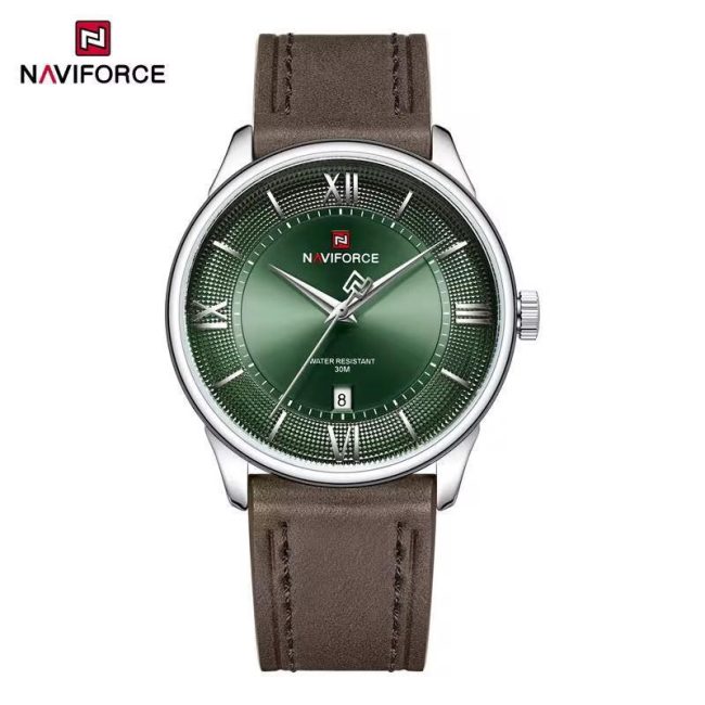 NAVIFORCE 9272 GENTS LEATHER WATCH