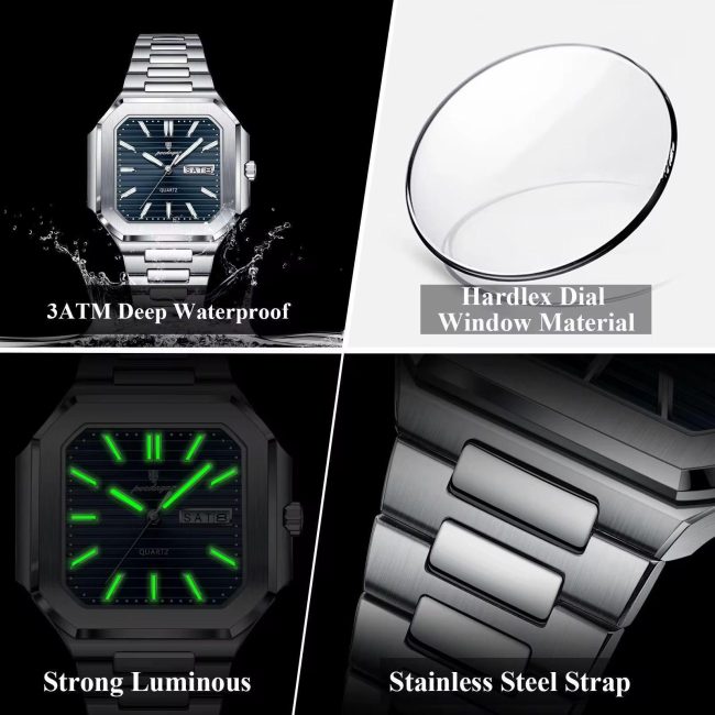 POEDAGAR 672 GENTS WATCH
