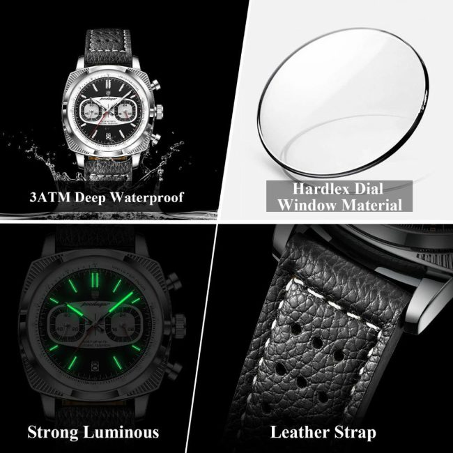 POEDAGAR 838 Men's Quartz Watch