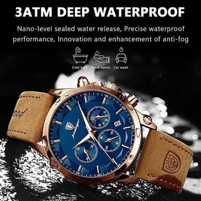 POEDAGAR 928 Men's Chronograph Watch