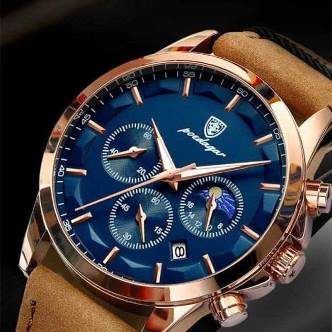 POEDAGAR 928 Men's Chronograph Watch