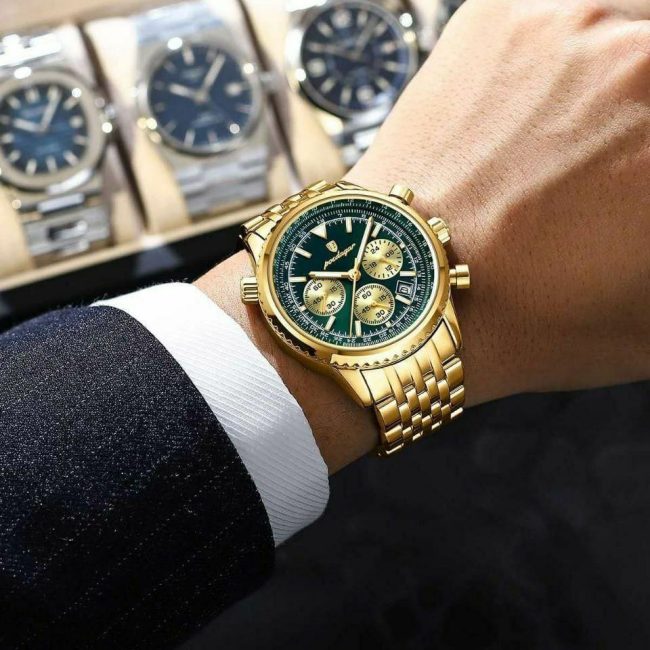 POEDAGAR 960 GENTS CHRONOGRAPH WATCH