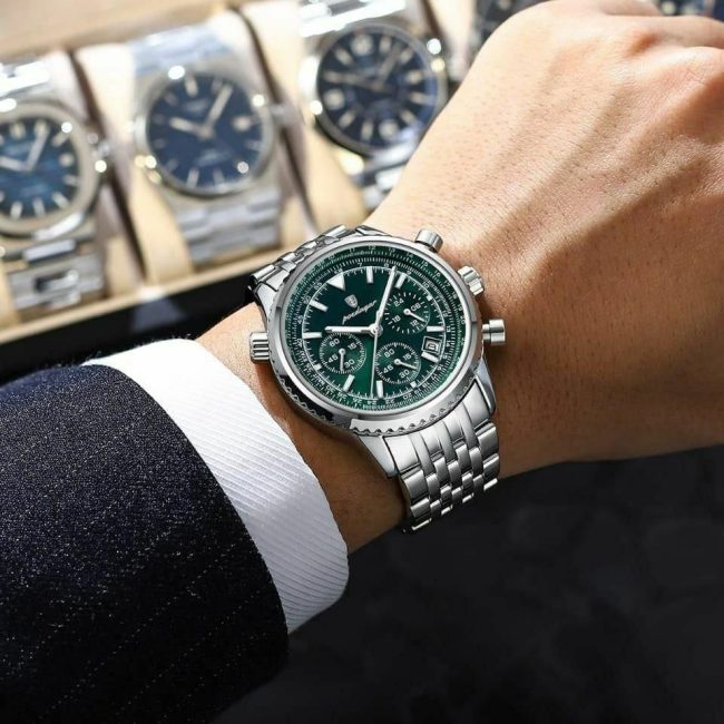 POEDAGAR 960 GENTS CHRONOGRAPH WATCH